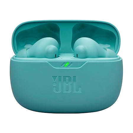 JBL Wave Beam 2 Ear Buds Wireless BluetoothV5.3, Active Noise Cancellation Earbuds,Multi Connect, App for Customized Extra Bass Eq, Relax Mode,Speed Charge, 40H Playback, Fast Pair, 4 Mics,IP54(Blue)
