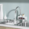 Instant Water Geyser (Instant-Electric-Water-Heater-Faucet-Hot-Tap-with-Shower-Home-Kitchen-Bathroom, White)