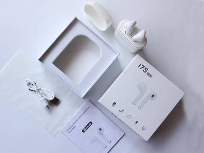 TWS i12 Blutooth Headset - White Bluetooth Headset with Mic Bluetooth Headset(White, True Wireless)