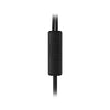 JBL C100SI Wired In Ear Headphones with Mic, JBL Pure Bass Sound, One Button Multi-function Remote, Angled Buds for Comfort fit (Black)