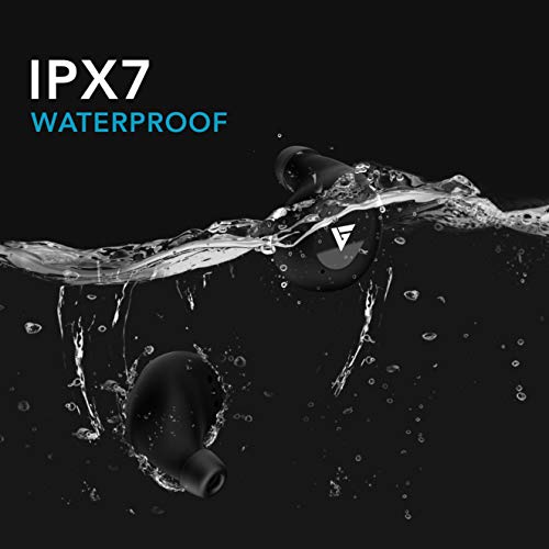 Boult Audio AirBass PowerBuds TWS Earbuds with 120 Hours Total Playtime, Inbuilt Powerbank, Type-C Fast Charging and IPX7 Fully Waterproof (Black)