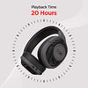 boAt Rockerz 550 Over Ear Bluetooth Headphones with Upto 20 Hours Playback, 50MM Drivers, Soft Padded Ear Cushions and Physical Noise Isolation