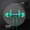 boAt Rockerz 245v2 in Ear Bluetooth Neckband with Upto 8 Hours Playback, 12mm Drivers, IPX5, Magnetic Eartips, Integrated Controls and Lightweight Design(Teal Green)