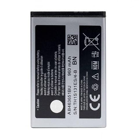 Original Mobile Battery Compatible for Samsung L700 S5620I S5630C S5560C W559 J808 J800 F339 S5296 C3322 L708E C3370 C3200 C3518 S5610-960 mAh with 3 Months Warranty