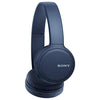 Sony WH-CH510, On-Ear Headphones, up-to 35Hrs Playtime, Headphone with Mic, Lightweight, Type-C, Play/Pause Control, 30mm Driver, BT Version 5.0 & Voice Assistant Support for Mobiles - Blue