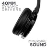 boAt Rockerz 370 Bluetooth Wireless On Ear Headphone with Mic (Buoyant Black)