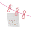 Portable Multi Functional Drying Rope with 12 Clips and 2 Hooks Durable Portable Outdoor Travel Clothesline Rope Clothes Hanging Hook (Multicolor)