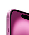 Apple iPhone 16 Pink front detail view