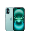 Apple iPhone 16 Teal front and back view