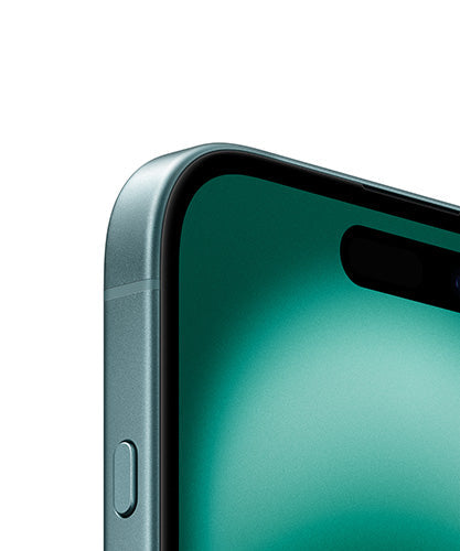 Apple iPhone 16 Teal front detail view