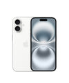 Apple iPhone 16 White front and back view