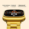 Ultimate Premium 24K Ultra Watch Gold Edition | Ultra HD Display | Bluetooth Calling | Wireless Charging | Unlimited Watch Faces | Multiple Sports Mode