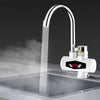 Instant Water Geyser (Instant-Electric-Water-Heater-Faucet-Hot-Tap-with-Shower-Home-Kitchen-Bathroom, White)