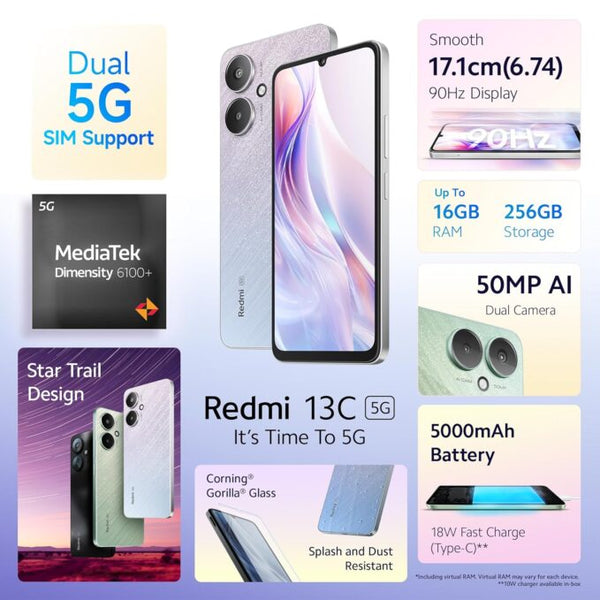Redmi 13c 5g Mobile Phone