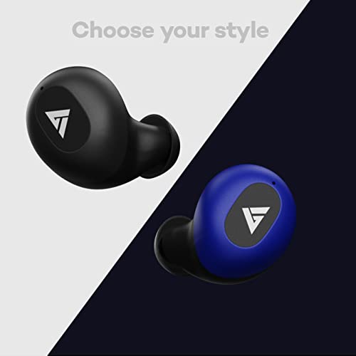 Boult Audio AirBass PowerBuds TWS Earbuds with 120 Hours Total Playtime, Inbuilt Powerbank, Type-C Fast Charging and IPX7 Fully Waterproof (Black