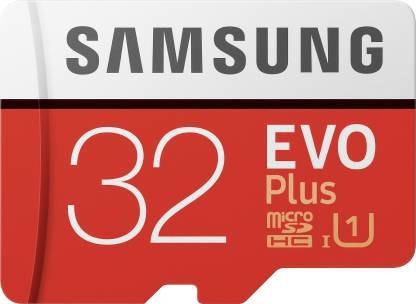 Samsung Evo Plus 32GB MicroSD Card Class 10 95 MB/s Memory Card(With Adapter)