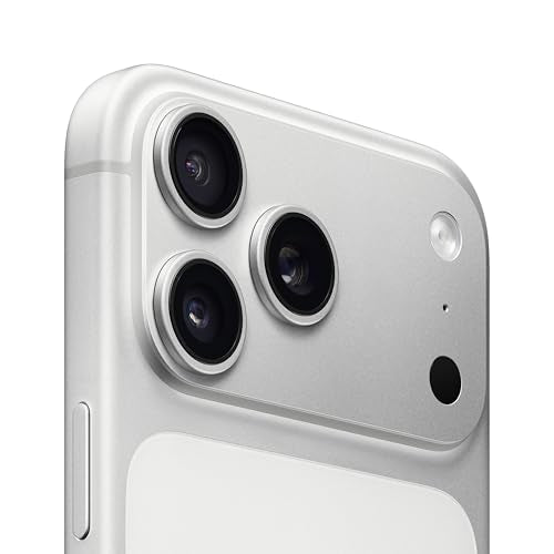 Apple iPhone 17 Pro Max Silver - Amazon India angle view