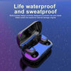 TWS- i 21 - Bluetooth Headset(Black, True Wireless)