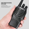 Walkie Talkie for Kids Light Weight with Rechargeable Battery - 2 Way Radio Fun and - Set of 2 - Black Playtime Adventure for Kids and All Ages