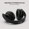 boAt Rockerz 450 Pro On Ear Bluetooth Headphones with Upto 15 Hours Playback, ASAP Charge, 40MM Drivers, Padded Ear Cushions and Dual Modes(Luscious Black)