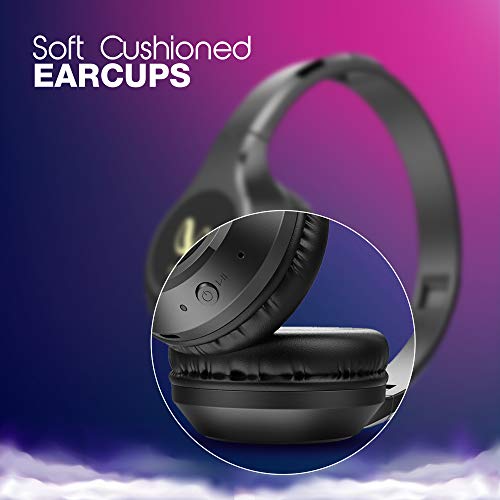 Infinity (JBL) Glide 510, 72 Hrs Playtime with Quick Charge, Wireless On Ear Headphone with Mic, Deep Bass, Dual Equalizer, Bluetooth 5.0 with Voice Assistant Support (Black)