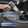 3 IN1 Portable Car Vacuum Cleaner with Blower, USB Rechargeable Wireless Handheld, Traveling, Camping, Reusable