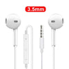 OPPO Wired Earphone Headset (White, In-Ear) with Microphone | 3.5mm Wired Earphones | Hi-Fi Stereo Sound | Deep Bass | Handsfree for Calls | Compatible with Android Devices