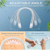 Hanging Neck Fan - 3 Adjustable Gears - Power Button & Fan Speed Selection | Type C USB Port Input | Dual Motor Hands-Free Cooling