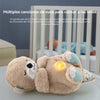 Baby Sound Light Bear Soothe Breathing, Sensory Details Music Lights Rhythmic Breathing Motion Musical for Children to Relax and Sleep Baby Toy Plush Best Gift for Kids