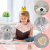 Baby Sound Light Bear Soothe Breathing, Sensory Details Music Lights Rhythmic Breathing Motion Musical for Children to Relax and Sleep Baby Toy Plush Best Gift for Kids