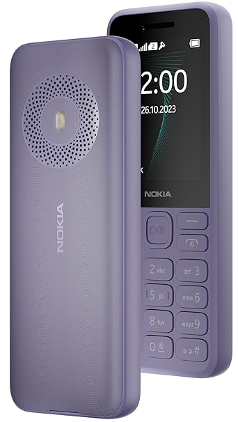 Nokia 130 Dual Sim, Music Player, Wireless FM Radio and Dedicated Buttons(Dark Blue)
