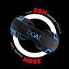 boAt Rockerz 510 Over Ear Bluetooth Headphones with Upto 20 Hours Playback, 50MM Drivers, Padded Ear Cushions and Dual Modes(Furious Blue)