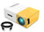 Mini Projector With Hdmi Cable,50 Lumens,Compact And Portable,Yellow