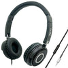 boAt Bassheads 900 Wired On Ear Headphones with Mic (Carbon Black)