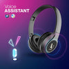 Infinity (JBL) Glide 510, 72 Hrs Playtime with Quick Charge, Wireless On Ear Headphone with Mic, Deep Bass, Dual Equalizer, Bluetooth 5.0 with Voice Assistant Support (Black)