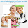 Upgraded V380 Pro HD Smart WiFi Wireless Double Antenna IP CCTV Security Camera with 2 Way Audio, Night Vision (White)