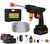 Cordless Portable Pressure Washer Gun 48V 12000mah High Pressure Water Gun Wireless High Pressure Washer Water Spray Gun for Car Wash Bike Washing Cleaning (Electric car wash Gun 2 Battery 2)