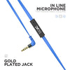 boAt Bassheads 225 in Ear Wired Earphones with Mic(Blue)