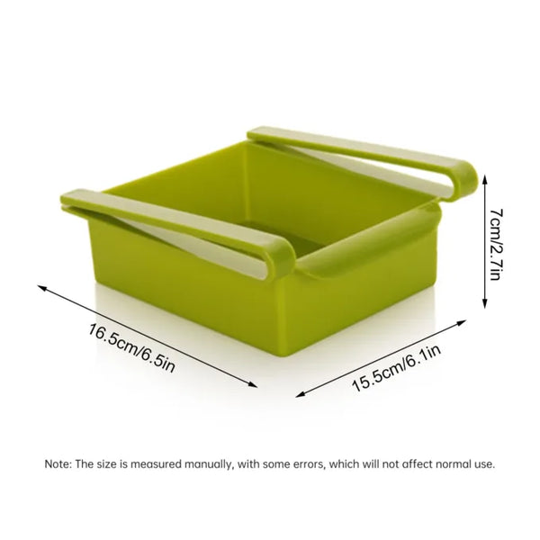 Multifunction Kitchen Refrigerator Storage Rack Fridge Freezer Shelf Holder Pull-out Drawer