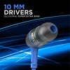 boAt Bassheads 225 in Ear Wired Earphones with Mic(Blue)