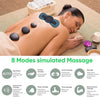 Body Massager, Wireless Portable Body Massager with 8 Modes and 19 Strength Levels Rechargeable Pain Relief EMS Massage Machine