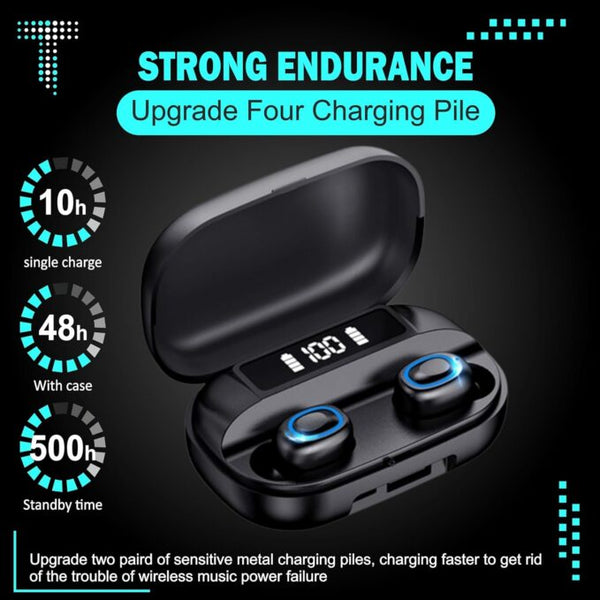 Earbuds T2 Upto 48 Hours Playback with ASAP Charge (T2 TUNIFI)