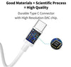 For iPhone 15 to 17 Series Type-C HandsFree Earphone Wired with Microphone & Noise Cancelling in-Ear Headset Earbuds for iPhone 15 / 16 / 17 - Plus/ Pro/ Pro Max Only- [White]