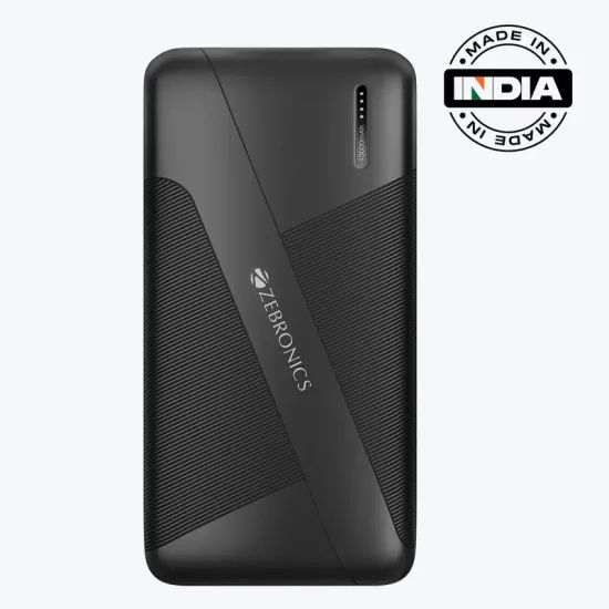 ZEBRONICS Power Bank 10000 mAh (Energi Pod PB17)