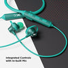 boAt Rockerz 245v2 in Ear Bluetooth Neckband with Upto 8 Hours Playback, 12mm Drivers, IPX5, Magnetic Eartips, Integrated Controls and Lightweight Design(Teal Green)