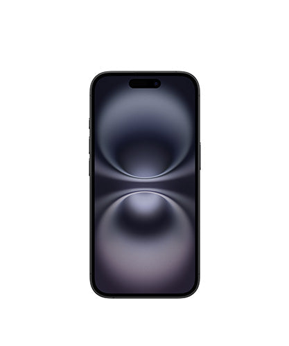 Apple iPhone 16 Black front view