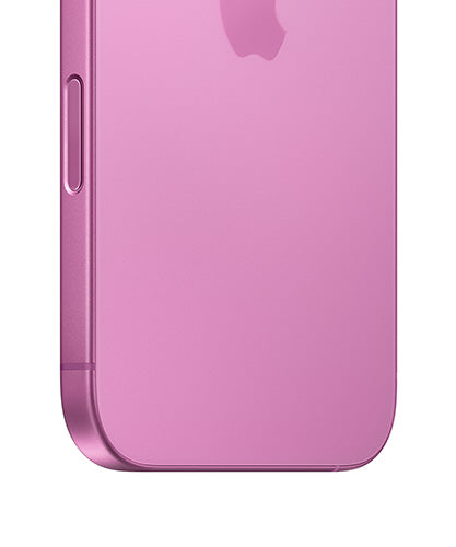 Apple iPhone 16 Pink rear detail view