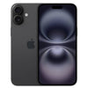 Apple iPhone 16 Plus Black front and back