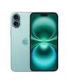 Apple iPhone 16 Plus Teal front and back product view