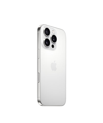 Apple iPhone 16 Pro White Titanium product view 3